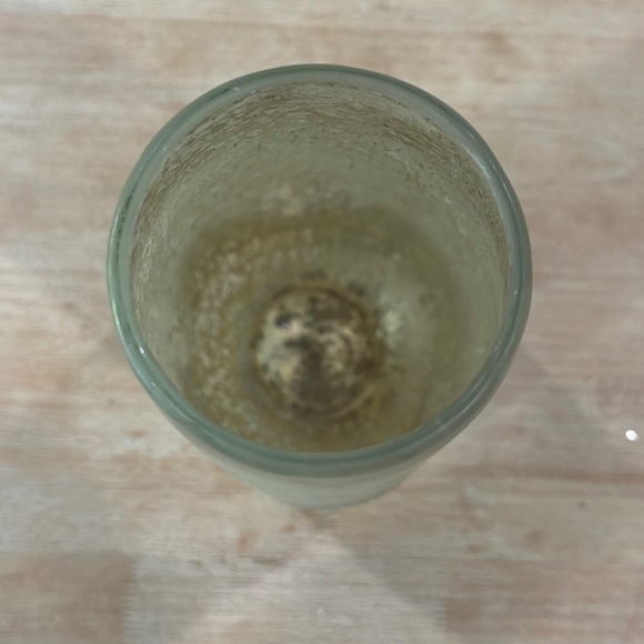 Anthropologie Dimpled Mercury Glass Vase, Large - Picture 4 of 5